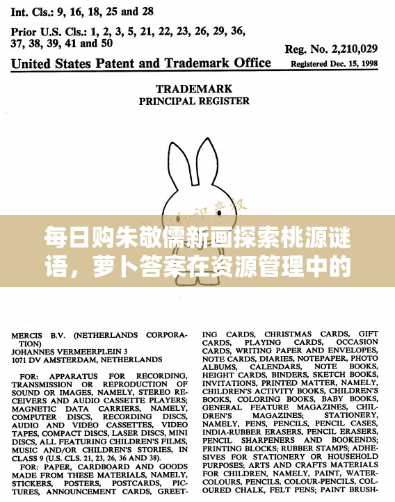 每日购朱敬儒新画探索桃源谜语，萝卜答案在资源管理中的核心意义与策略