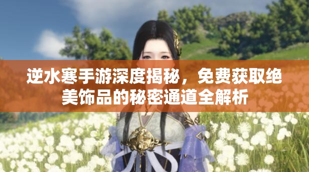 逆水寒手游深度揭秘，免费获取绝美饰品的秘密通道全解析
