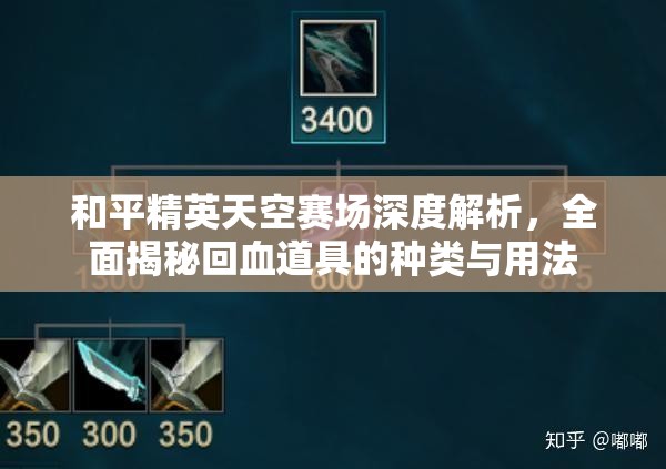 和平精英天空赛场深度解析，全面揭秘回血道具的种类与用法