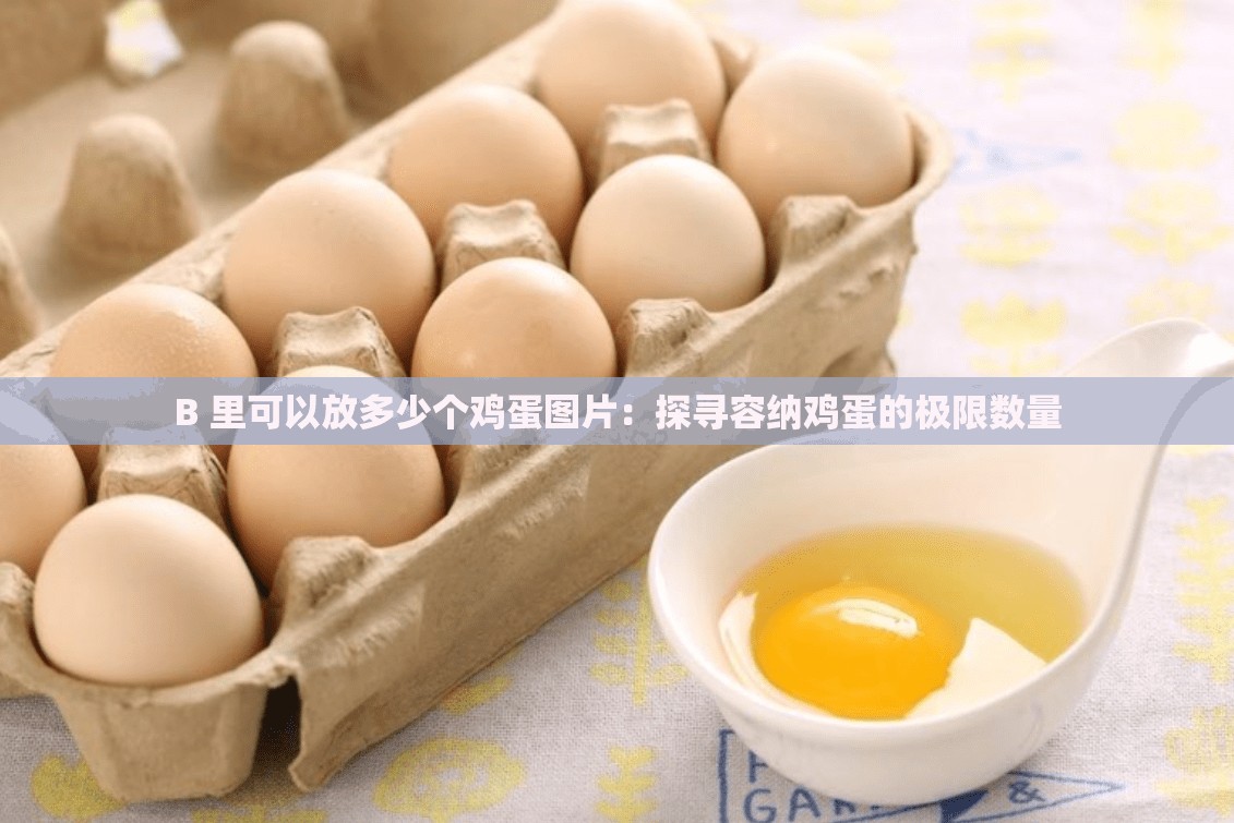 B 里可以放多少个鸡蛋图片：探寻容纳鸡蛋的极限数量