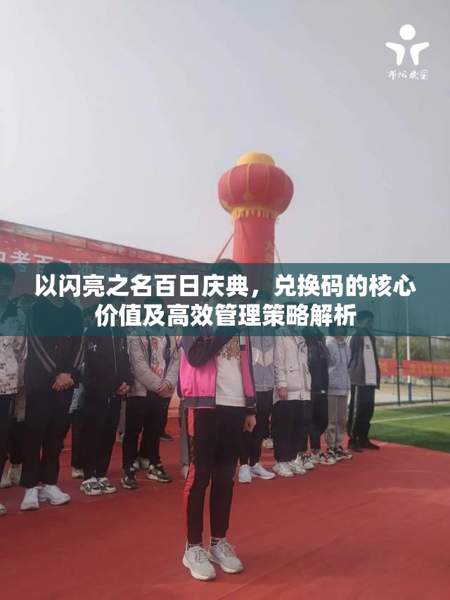 以闪亮之名百日庆典，兑换码的核心价值及高效管理策略解析