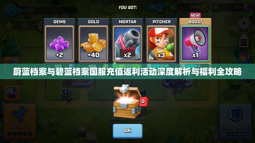 蔚蓝档案与碧蓝档案国服充值返利活动深度解析与福利全攻略