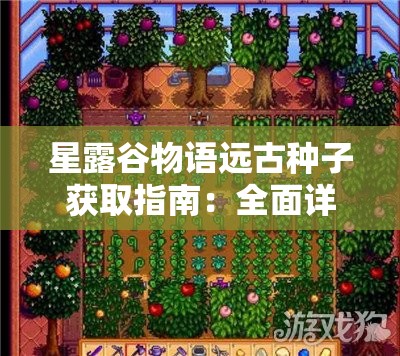 星露谷物语远古种子获取指南：全面详细的技巧与攻略