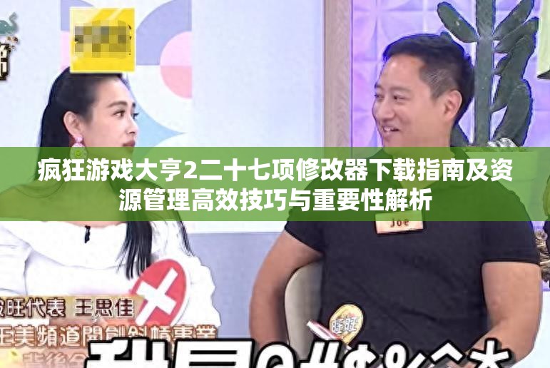 疯狂游戏大亨2二十七项修改器下载指南及资源管理高效技巧与重要性解析