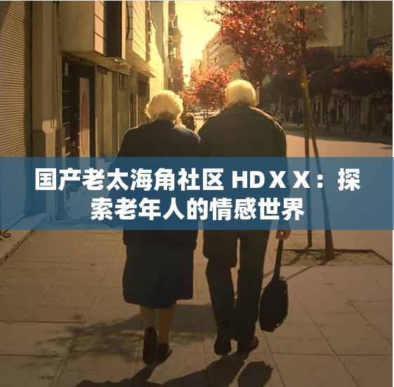 国产老太海角社区 HDⅩⅩ：探索老年人的情感世界