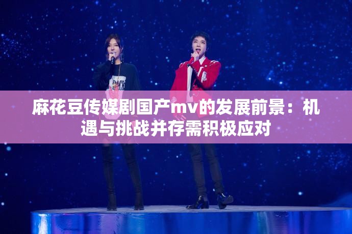 麻花豆传媒剧国产mv的发展前景：机遇与挑战并存需积极应对