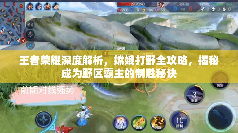 王者荣耀深度解析，嫦娥打野全攻略，揭秘成为野区霸主的制胜秘诀