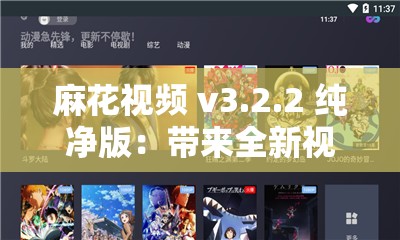 麻花视频 v3.2.2 纯净版：带来全新视觉享受的精彩应用