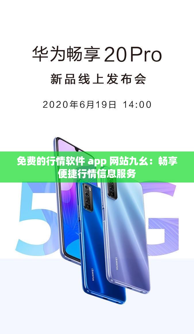 免费的行情软件 app 网站九幺：畅享便捷行情信息服务
