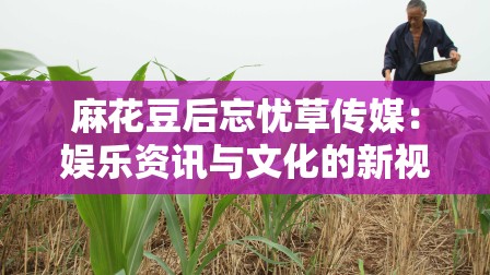 麻花豆后忘忧草传媒：娱乐资讯与文化的新视角