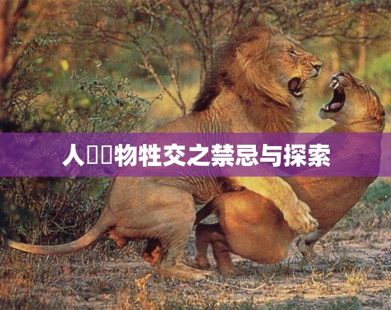 人與動物牲交之禁忌与探索
