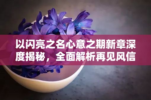以闪亮之名心意之期新章深度揭秘，全面解析再见风信子精彩内容