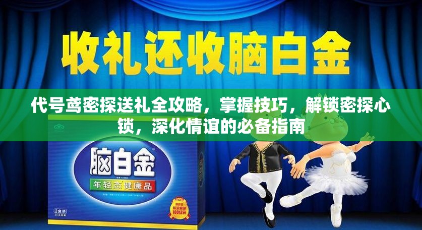 代号鸢密探送礼全攻略，掌握技巧，解锁密探心锁，深化情谊的必备指南