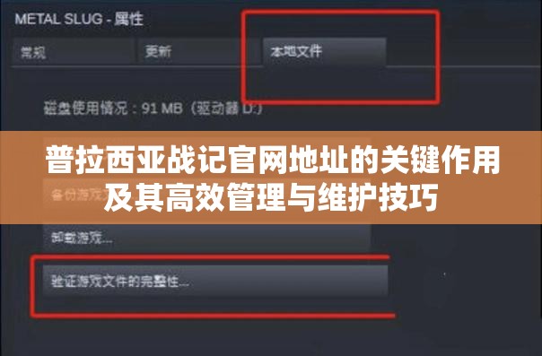 普拉西亚战记官网地址的关键作用及其高效管理与维护技巧