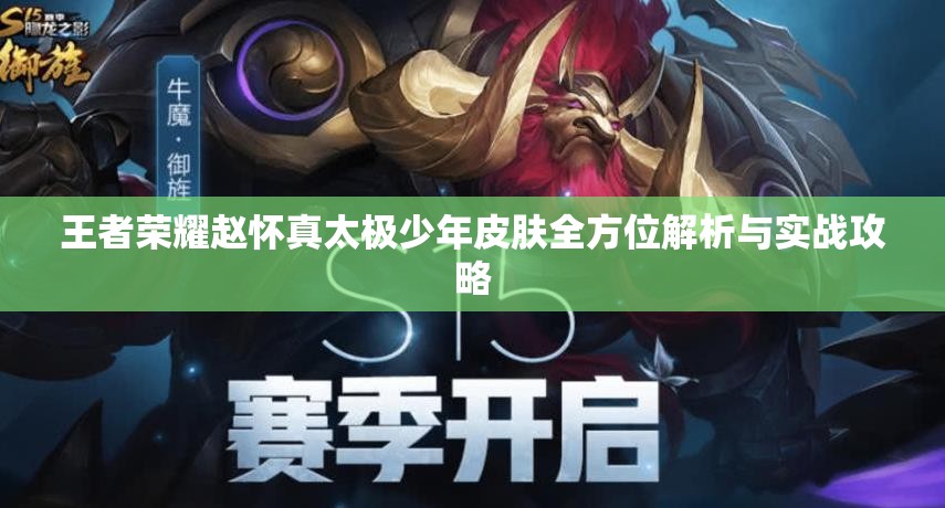 王者荣耀赵怀真太极少年皮肤全方位解析与实战攻略