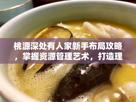 桃源深处有人家新手布局攻略，掌握资源管理艺术，打造理想家园