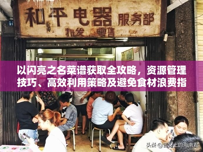 以闪亮之名菜谱获取全攻略，资源管理技巧、高效利用策略及避免食材浪费指南