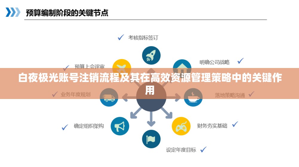 白夜极光账号注销流程及其在高效资源管理策略中的关键作用