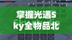 掌握光遇Sky全物品北觅下载地址，重要性解析、高效管理技巧及价值最大化策略