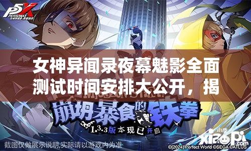 女神异闻录夜幕魅影全面测试时间安排大公开，揭秘游戏上线前奏