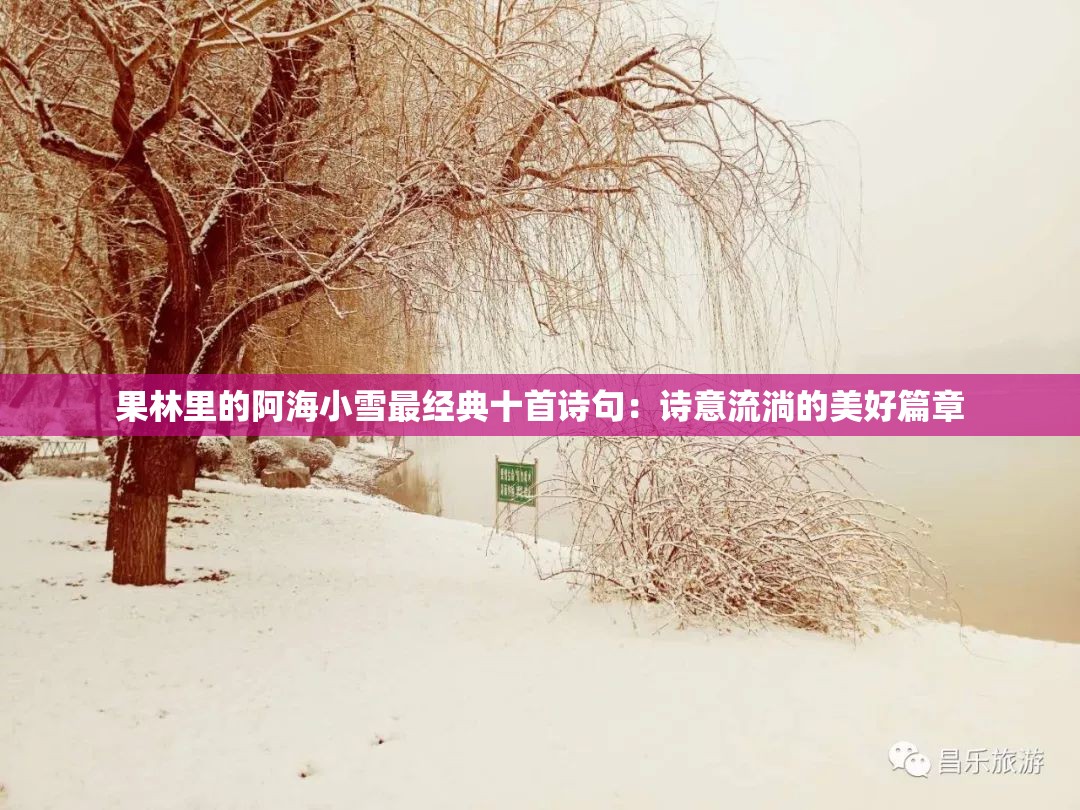 果林里的阿海小雪最经典十首诗句：诗意流淌的美好篇章