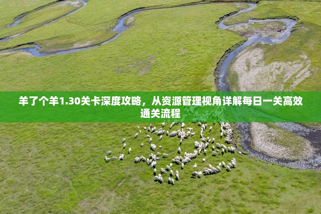 羊了个羊1.30关卡深度攻略，从资源管理视角详解每日一关高效通关流程