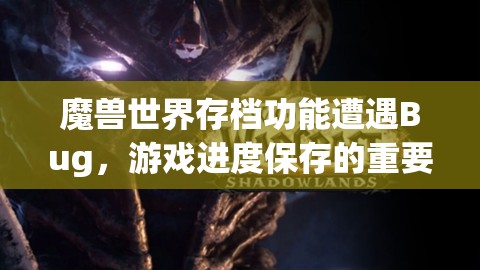 魔兽世界存档功能遭遇Bug，游戏进度保存的重要性及高效管理技巧探讨