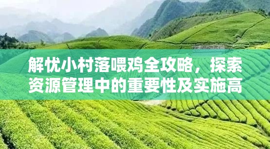 解忧小村落喂鸡全攻略，探索资源管理中的重要性及实施高效喂养技巧
