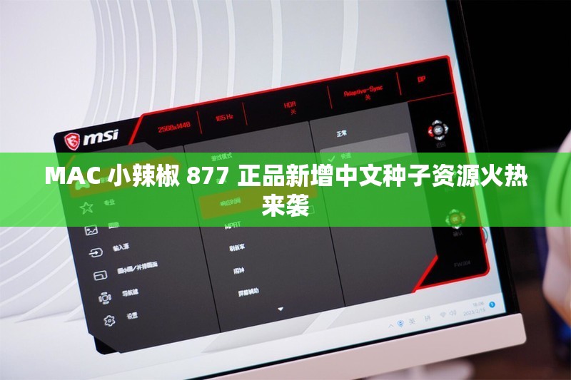 MAC 小辣椒 877 正品新增中文种子资源火热来袭