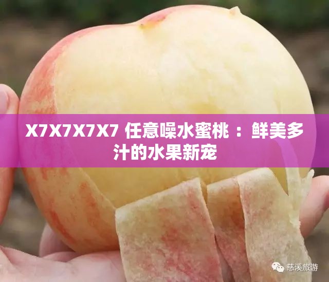 X7X7X7X7 任意噪水蜜桃 ：鲜美多汁的水果新宠