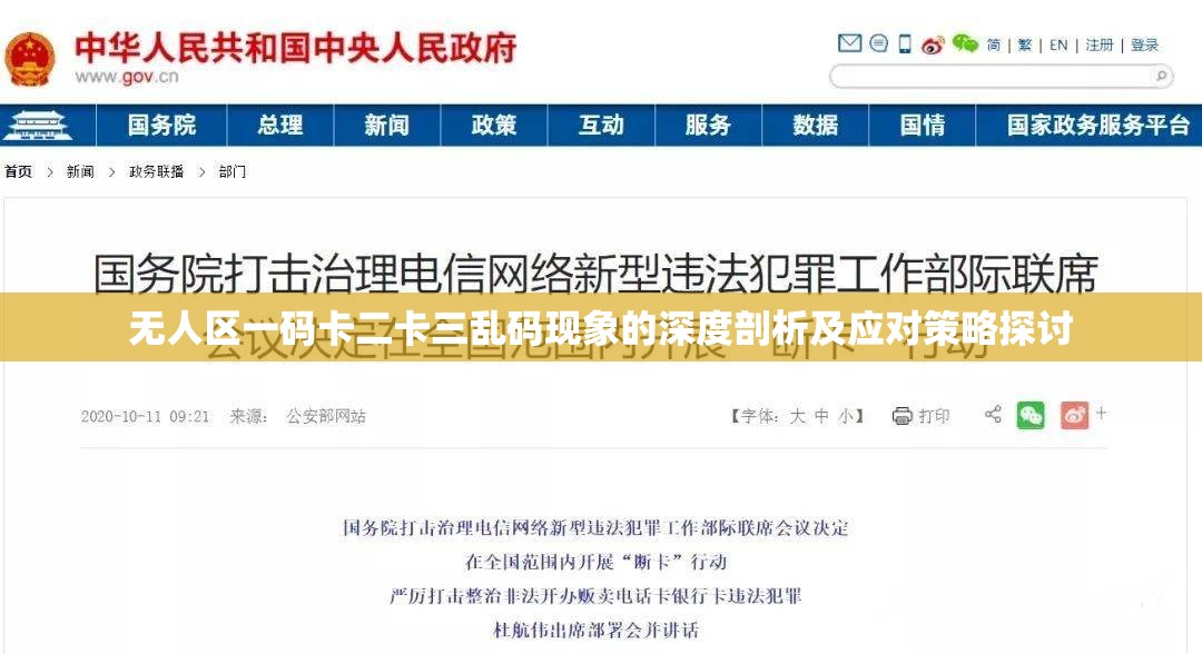 无人区一码卡二卡三乱码现象的深度剖析及应对策略探讨