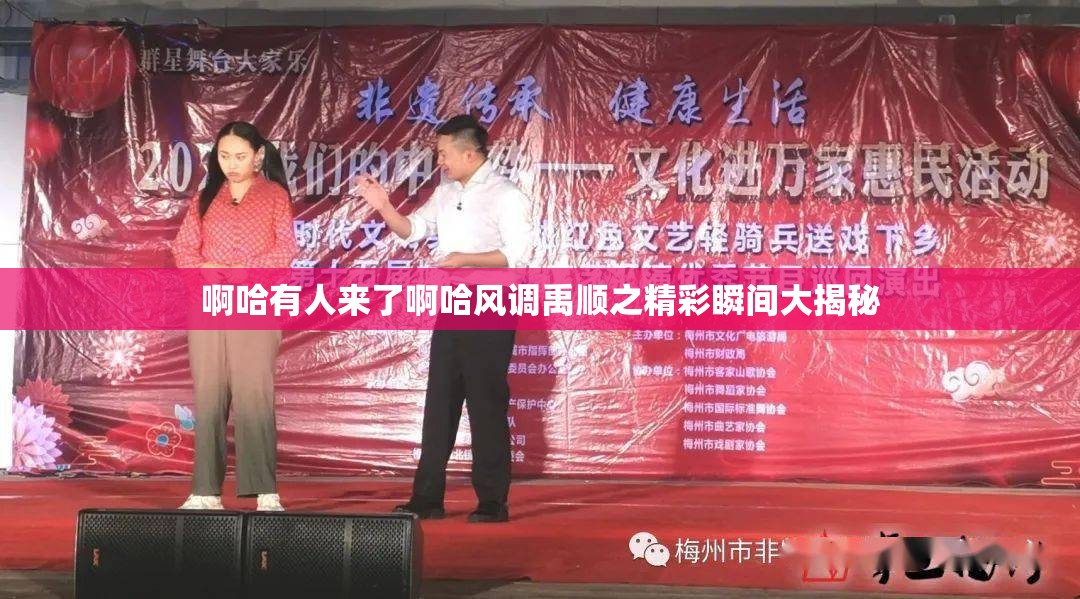 啊哈有人来了啊哈风调禹顺之精彩瞬间大揭秘