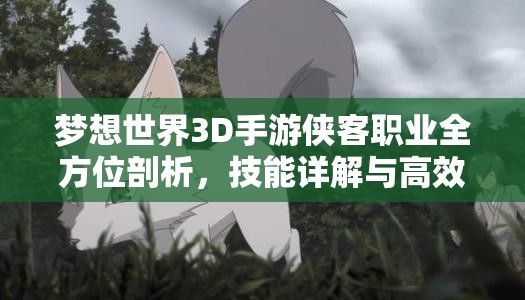 梦想世界3D手游侠客职业全方位剖析，技能详解与高效资源管理策略