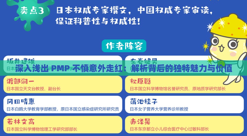 深入浅出 PMP 不慎意外走红：解析背后的独特魅力与价值