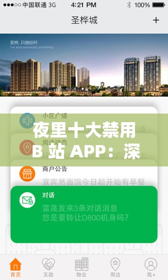 夜里十大禁用 B 站 APP：深入探究其背后的原因与影响