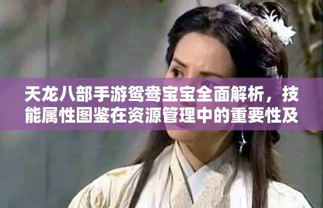天龙八部手游鸳鸯宝宝全面解析，技能属性图鉴在资源管理中的重要性及高效培育策略