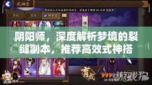 阴阳师，深度解析梦境的裂缝副本，推荐高效式神搭配与资源管理策略