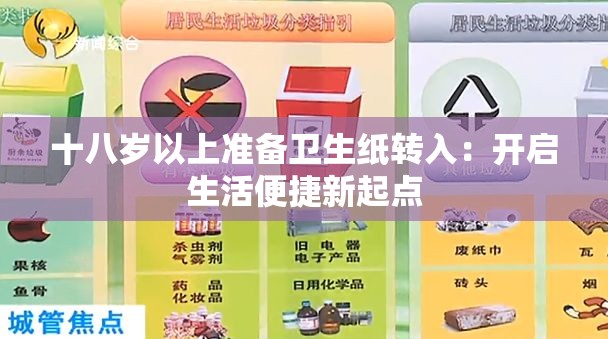 十八岁以上准备卫生纸转入：开启生活便捷新起点