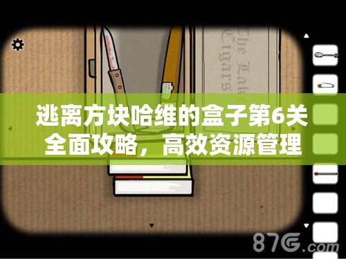 逃离方块哈维的盒子第6关全面攻略，高效资源管理、必备技巧与最大化利用价值