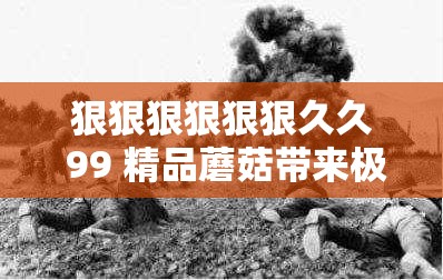 狠狠狠狠狠狠久久 99 精品蘑菇带来极致体验