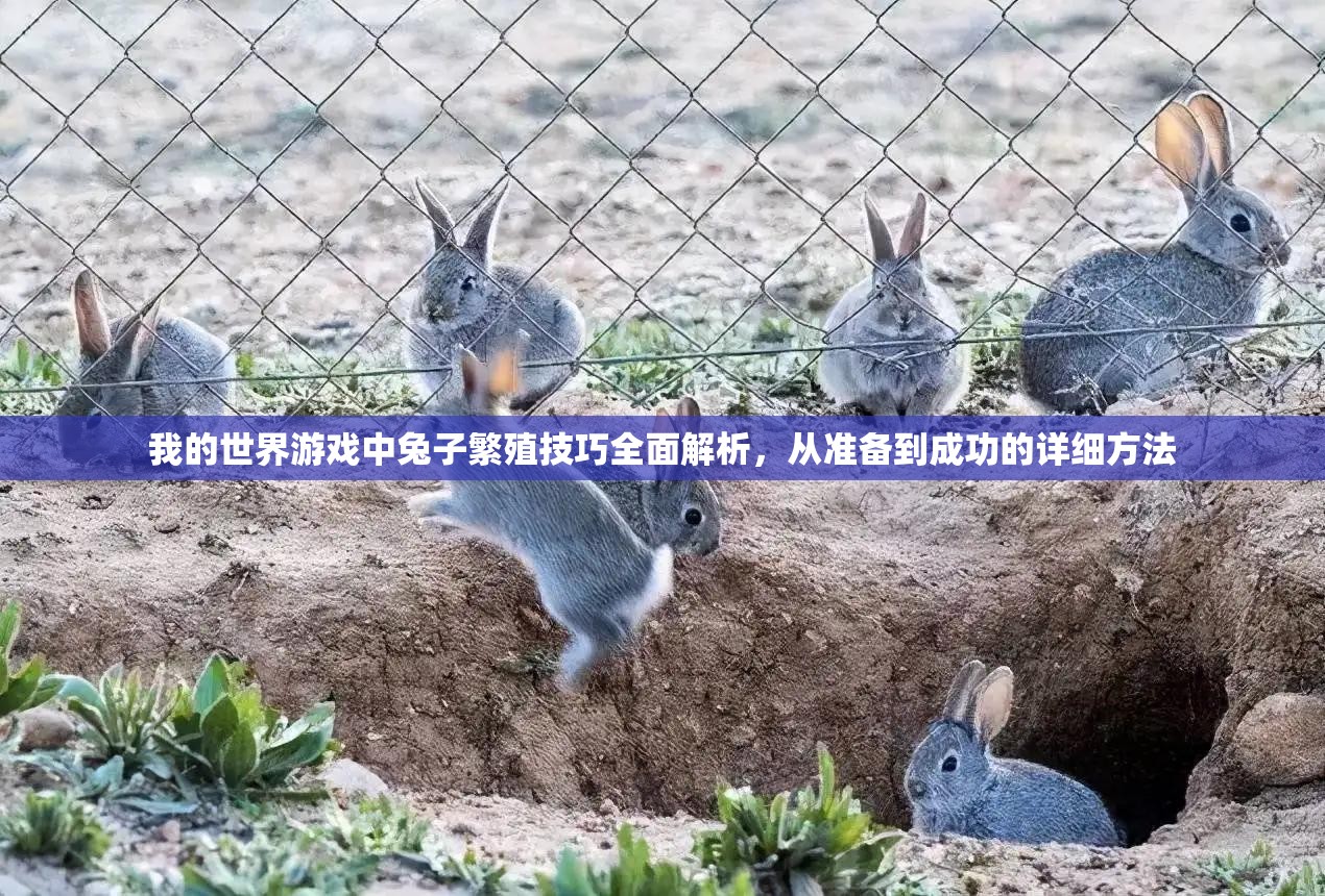 我的世界游戏中兔子繁殖技巧全面解析，从准备到成功的详细方法