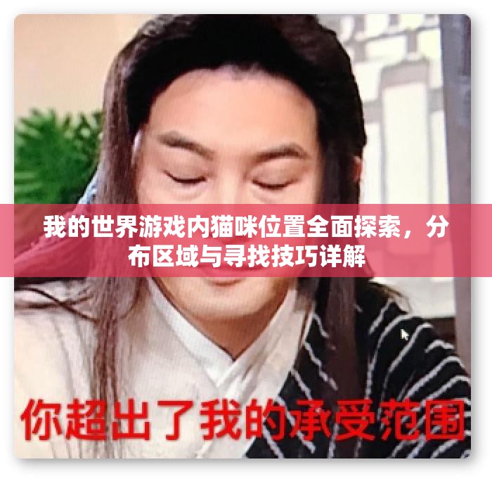 我的世界游戏内猫咪位置全面探索，分布区域与寻找技巧详解