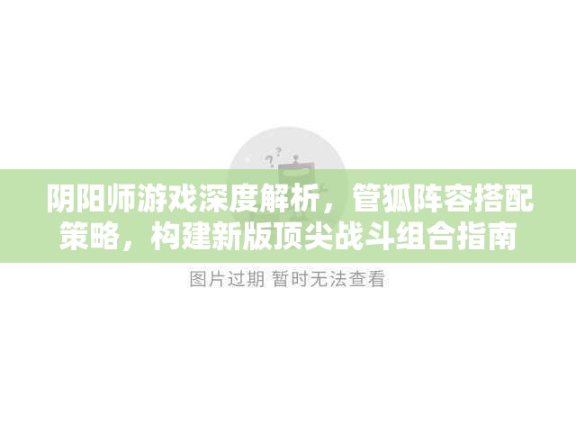 阴阳师游戏深度解析，管狐阵容搭配策略，构建新版顶尖战斗组合指南