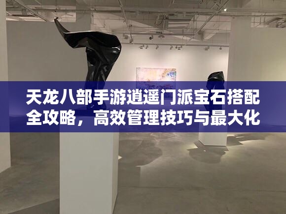 天龙八部手游逍遥门派宝石搭配全攻略，高效管理技巧与最大化价值利用