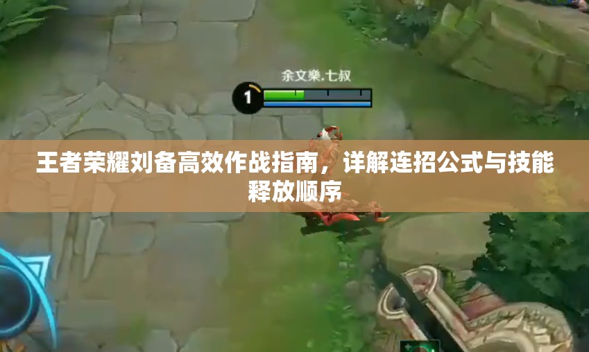 王者荣耀刘备高效作战指南，详解连招公式与技能释放顺序