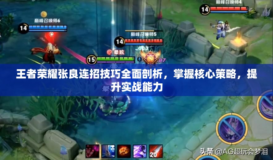 王者荣耀张良连招技巧全面剖析，掌握核心策略，提升实战能力