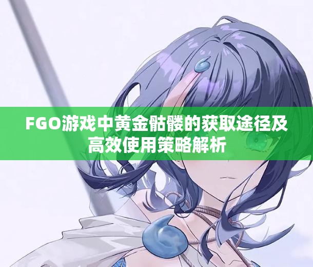 FGO游戏中黄金骷髅的获取途径及高效使用策略解析