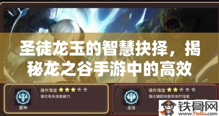 圣徒龙玉的智慧抉择，揭秘龙之谷手游中的高效资源管理艺术