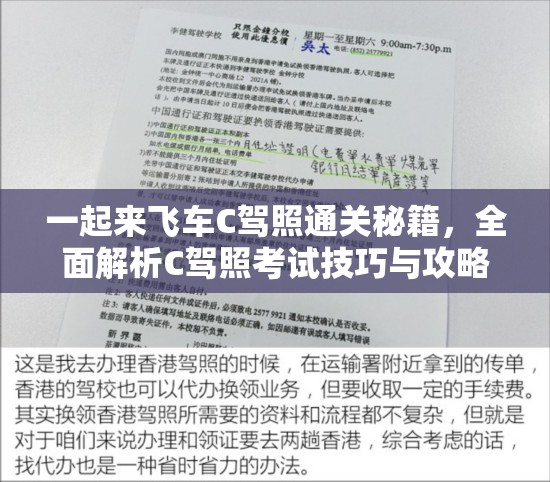 一起来飞车C驾照通关秘籍，全面解析C驾照考试技巧与攻略