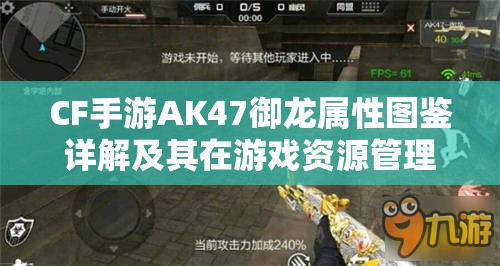 CF手游AK47御龙属性图鉴详解及其在游戏资源管理中的重要性及实战策略